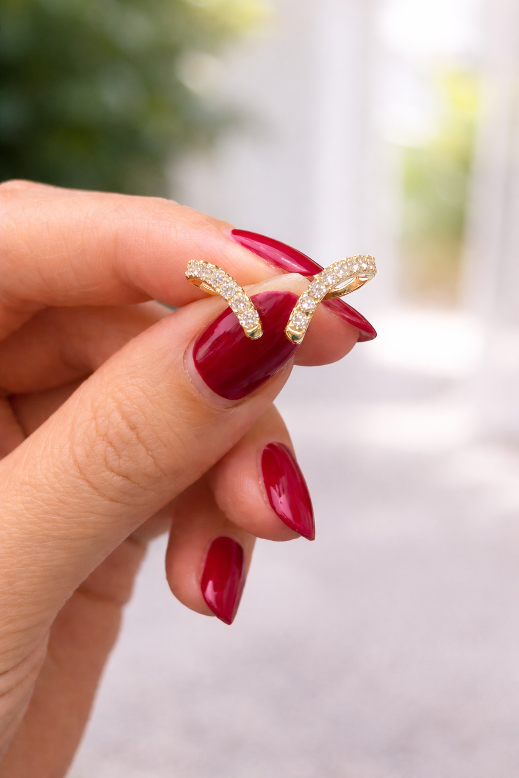 SCARF RING 14K YELLOW GOLD