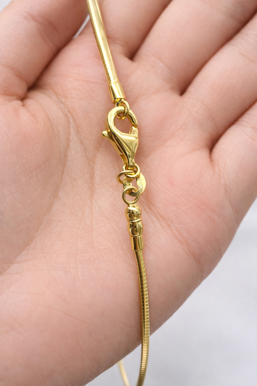 Omega 16" Chain 14K Yellow Gold