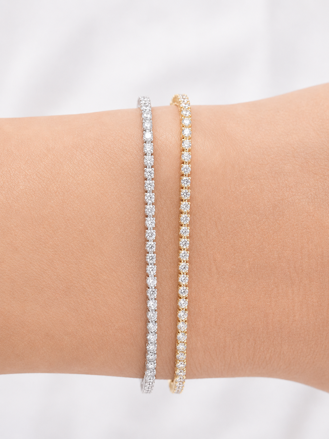 IGI 0.90cttw 3 Prong Lab Diamond 7" Bracelet