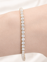5.45cttw Lab Diamond 7" Bracelet