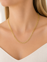 14K Yellow Gold 16" Rolo Chain