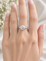 2.57Cttw OEC Platinum Ring
