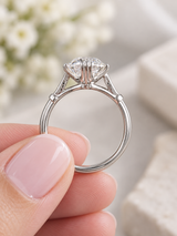 2.57Cttw OEC Platinum Ring