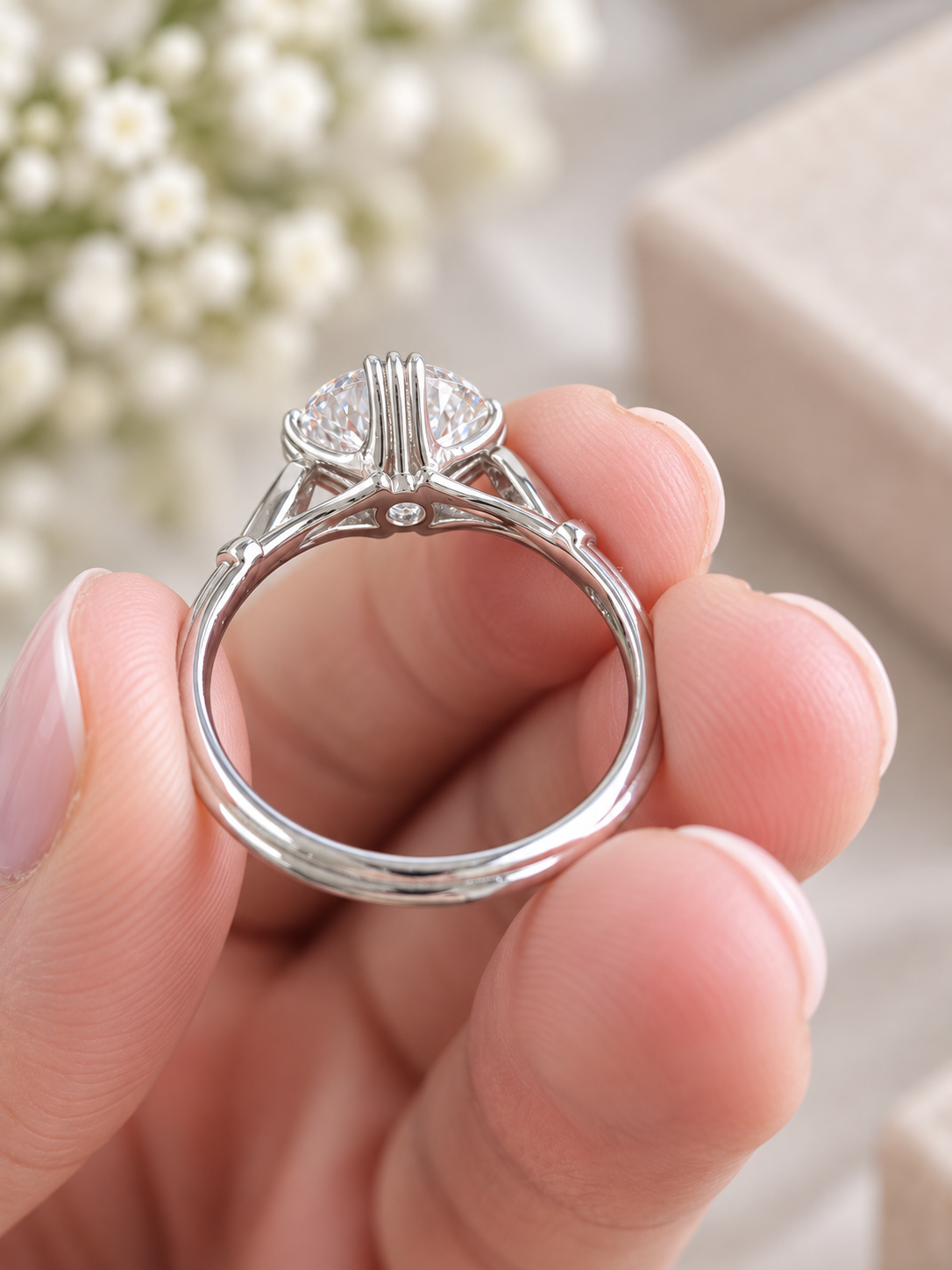2.57Cttw OEC Platinum Ring