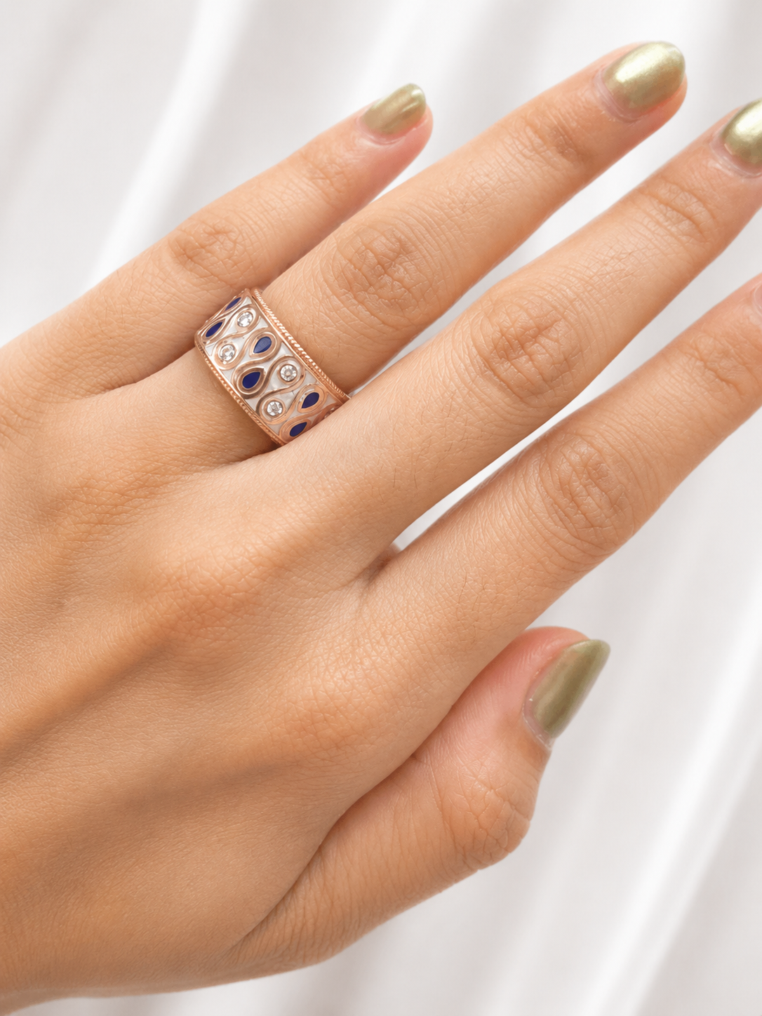 0.25ct Rose Gold Lab Diamond Ring