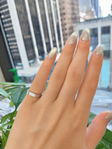 0.34ct Natural Diamond White Gold Ring
