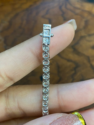 7.13 CT Lab 7 inches Tennis Bracelet