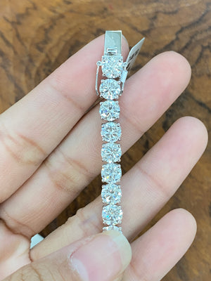 21.26 CT Lab 7 inches Tennis Bracelet