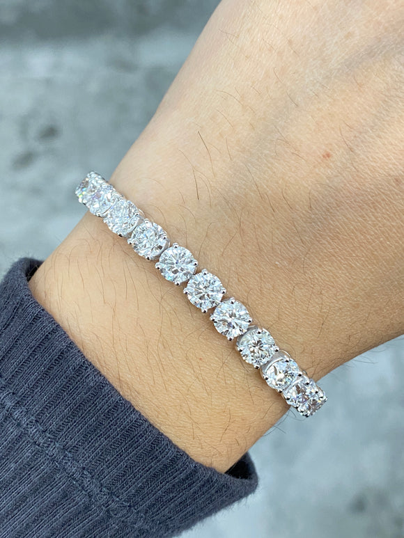 21.26 CT Lab 7 inches Tennis Bracelet