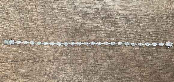 2.79 CT Lab Tennis Bracelet