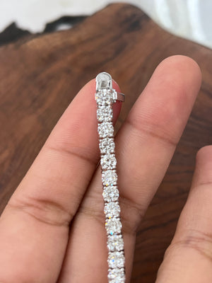 10.04 CT LAB 7.25 inches TENNIS BRACELET