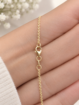 Custom Made 1cttw Heart Shape Lab Diamond 6.25" Bracelet