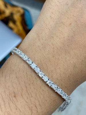 7.27 CT Lab Tennis Bracelet