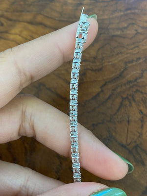 6.45 CT lab 7 inches Tennis Bracelet