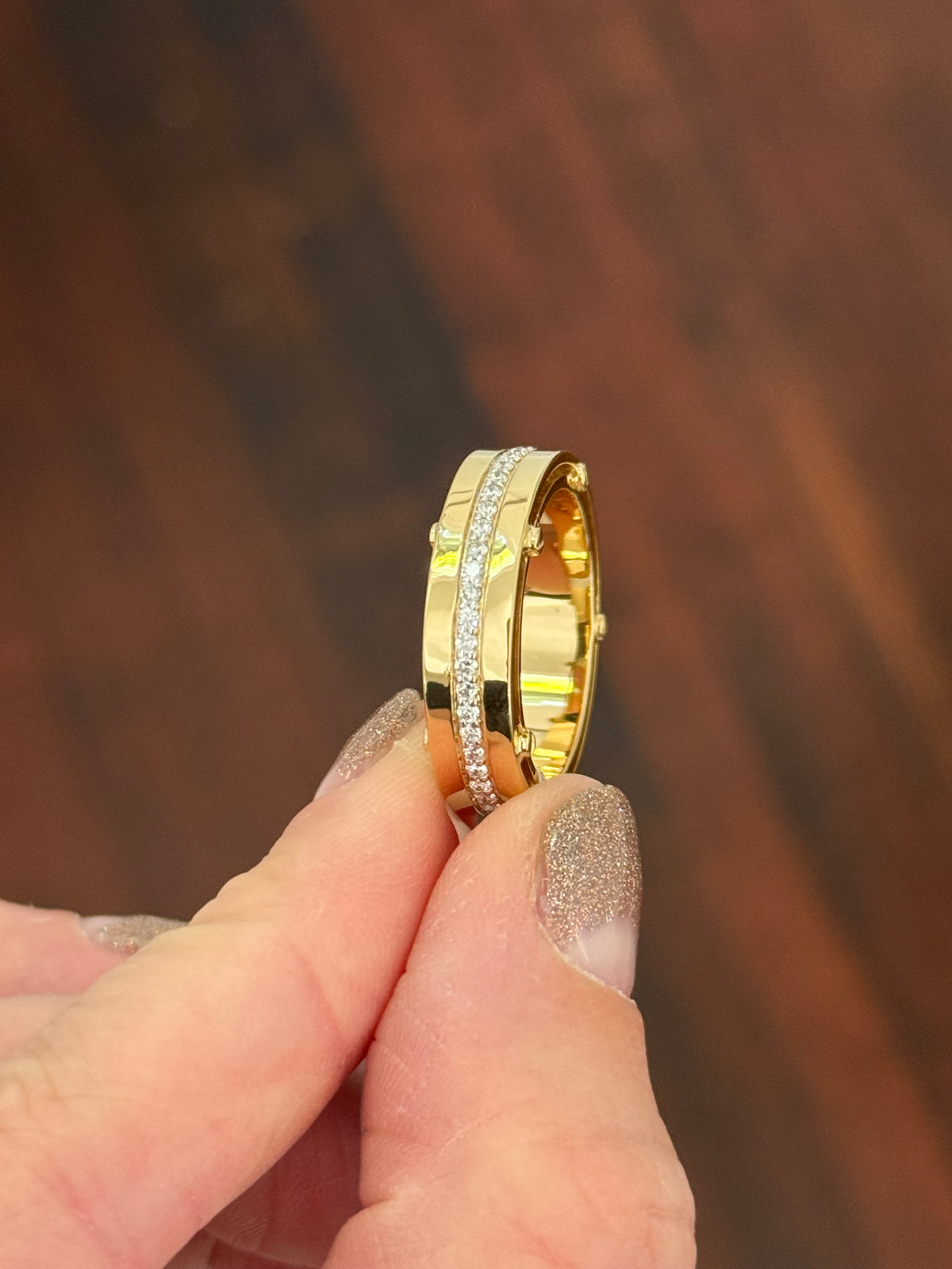 Men’s size 10 0.62ct lab diamond band