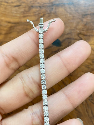 4.34 CT Lab 6 inches Tennis Bracelet