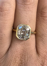 ANTIQUE ASSCHER Ring