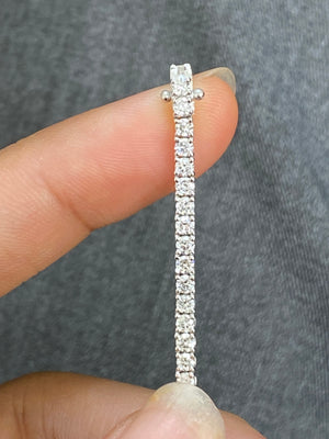 3.30 CT LAB 7.15 INCHES TENNIS BRACELET