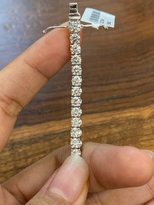 9.58 CT LAB 7 INCHES TENNIS BRACELET