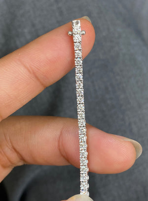 3.22 CT LAB 7 INCHES TENNIS BRACELET