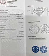 * size both to 9 *18K  White Gold & Yellow Engagement Ring with 3.08 CT Diamond and Matching Yellow Wedding Band