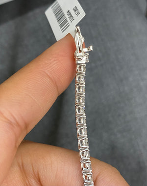 6.31 CT LAB 6.75 INCHES TENNIS BRACELET