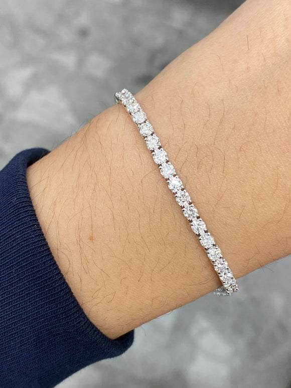 5.23 CT Lab 7 inches Tennis Bracelet
