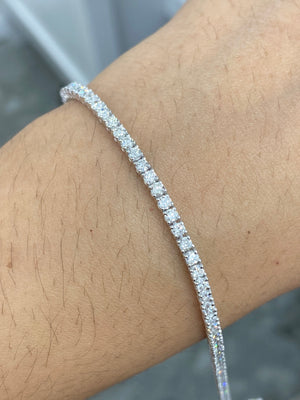 3.22 CT Lab Tennis Bracelet