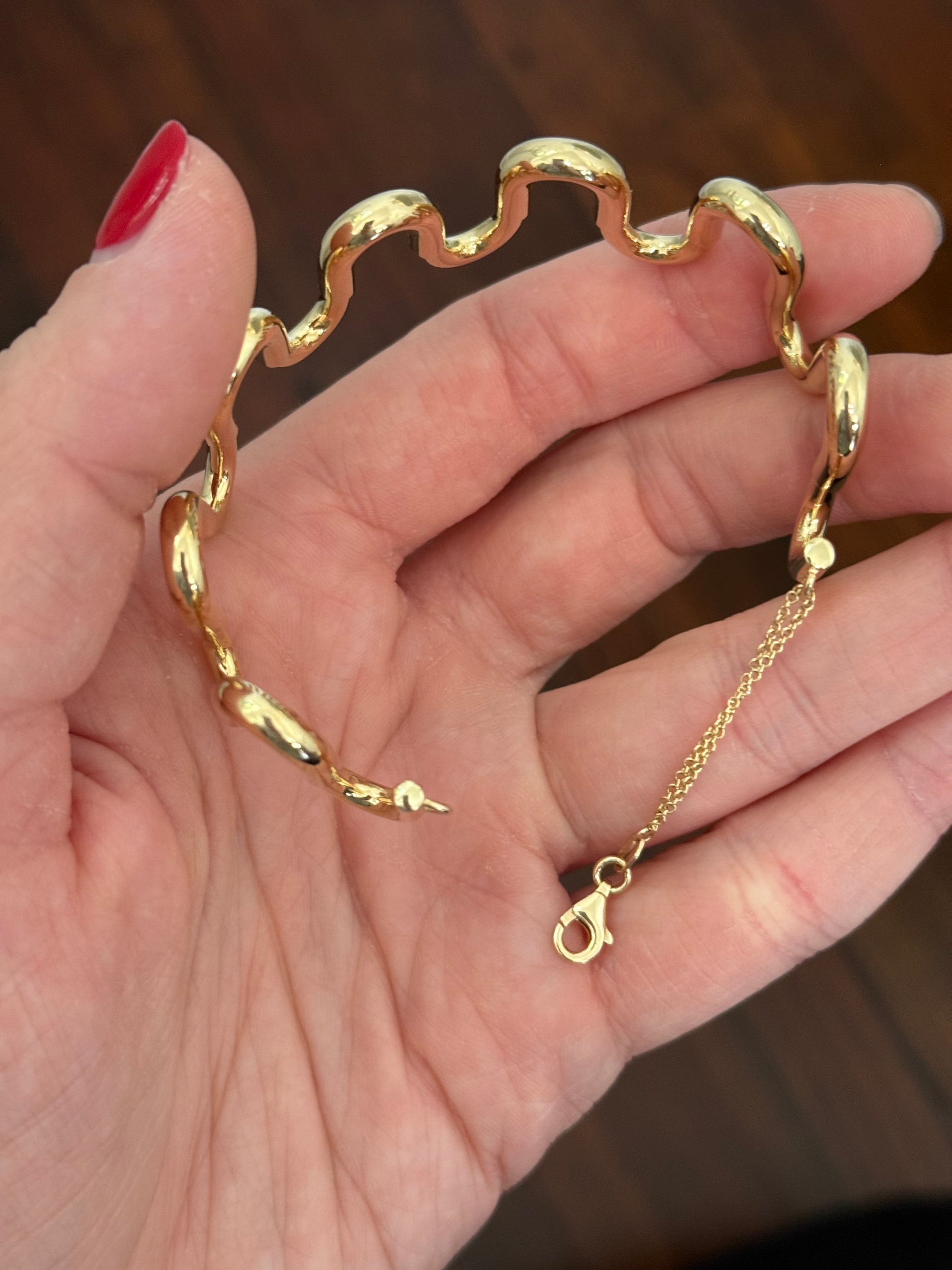 14.9g yellow gold bracelet