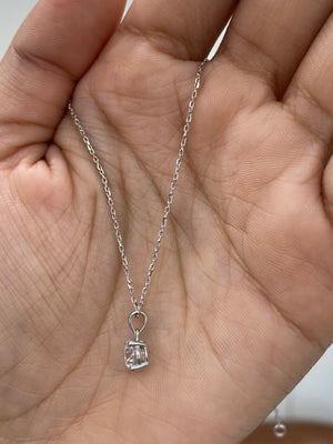 0.99 CT LAB NECKLACE