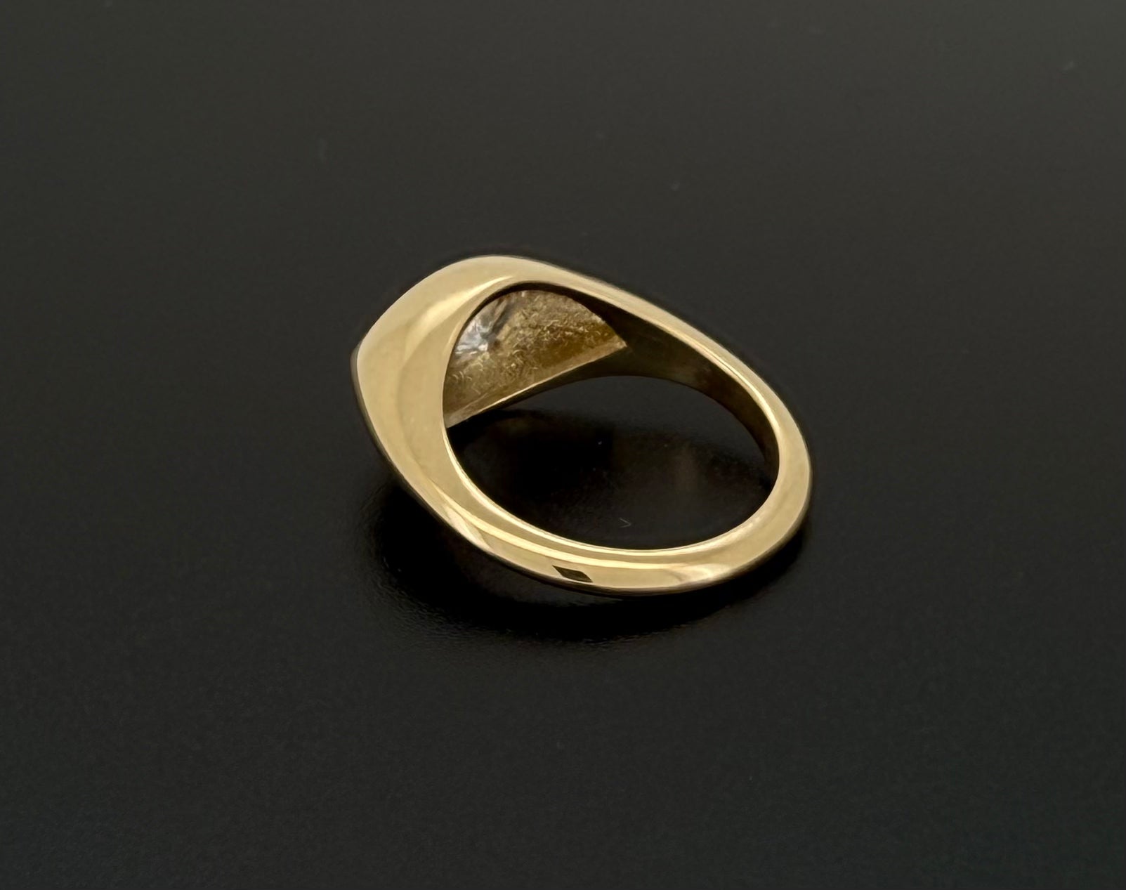 IGI-Certified 1 CT Marquise Bezel Lab-Grown Diamond Ring