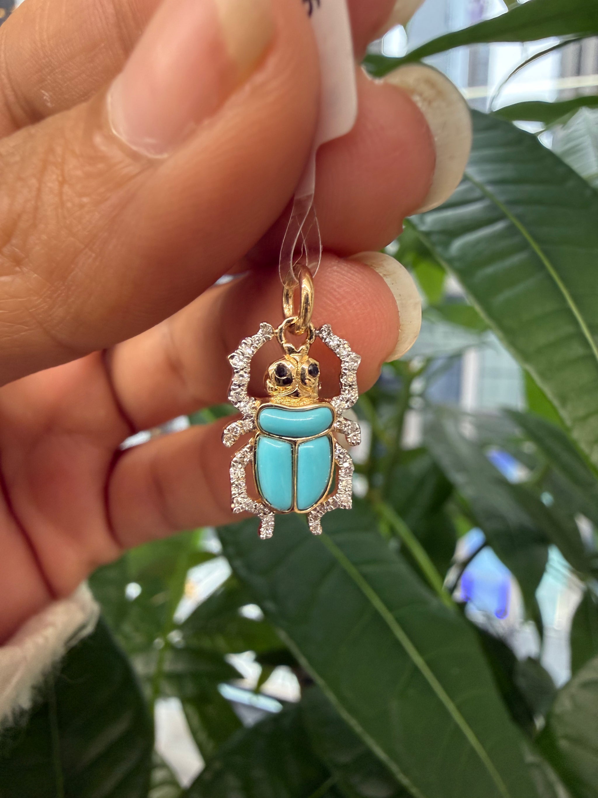 14KT Yellow Gold Dia Pendant