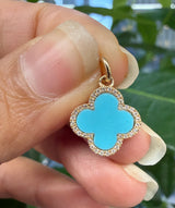 Flower Pendant 14K