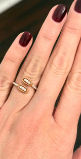 Rose Godl Lab Diamond Ring