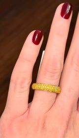 Yellow Lab Diamond Band