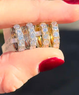 15mm 1.13ct Lab Diamond Hoops