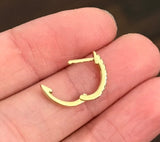 0.19ct Lab Diamond oval Huggies