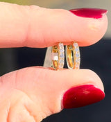 10.4mm 0.18ct Lab Diamond Huggies