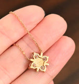 Rose Gold Lab Diamond Necklace