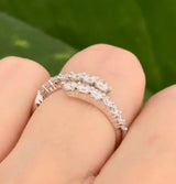 White Gold Lab Diamond Ring