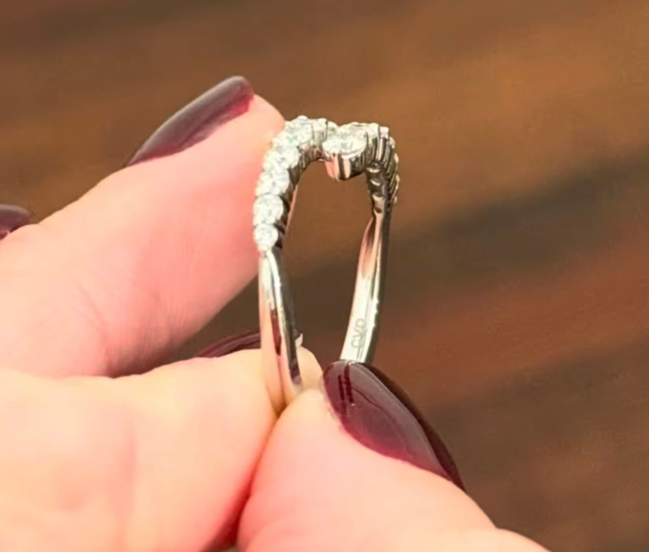 White Gold Lab Diamond Ring