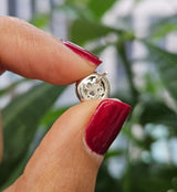 Natural Diamond Ilusion Studs