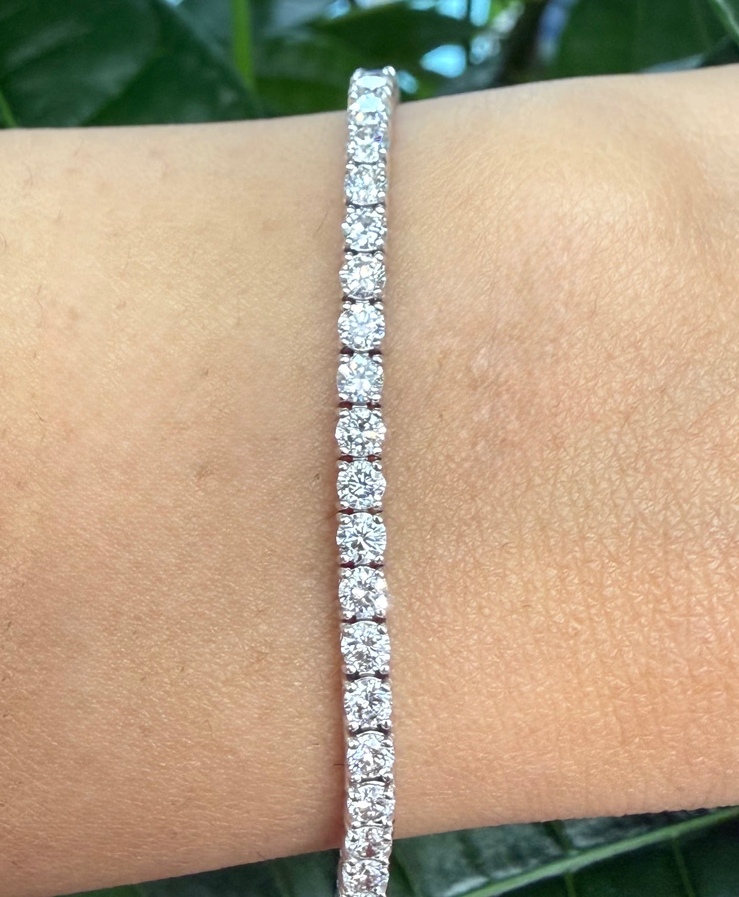 3.90Ct 7" Tennis Bracelet