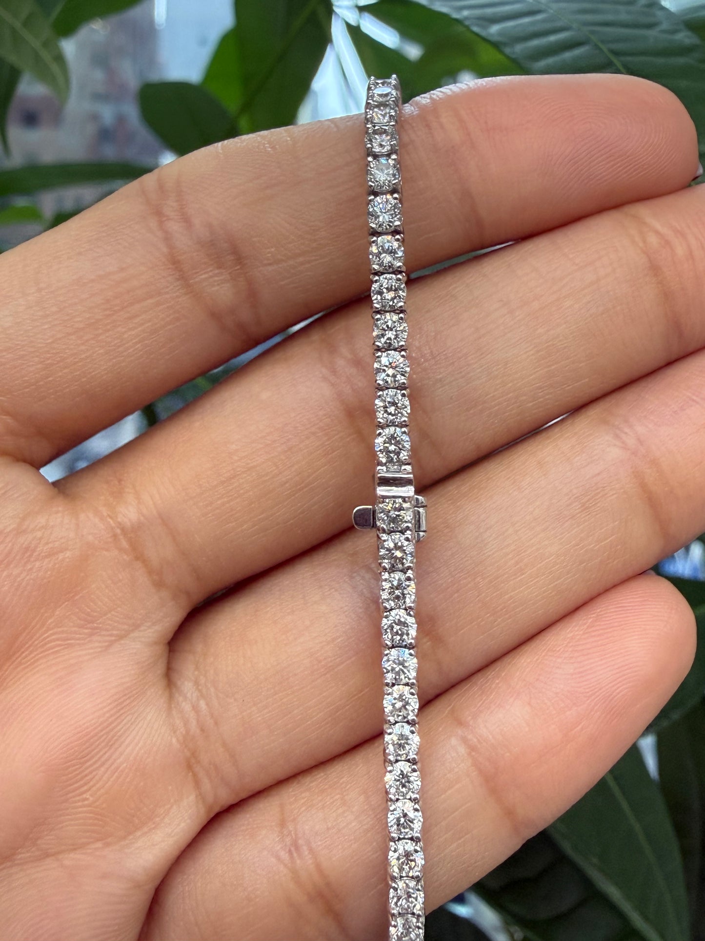 3.90Ct 7" Tennis Bracelet