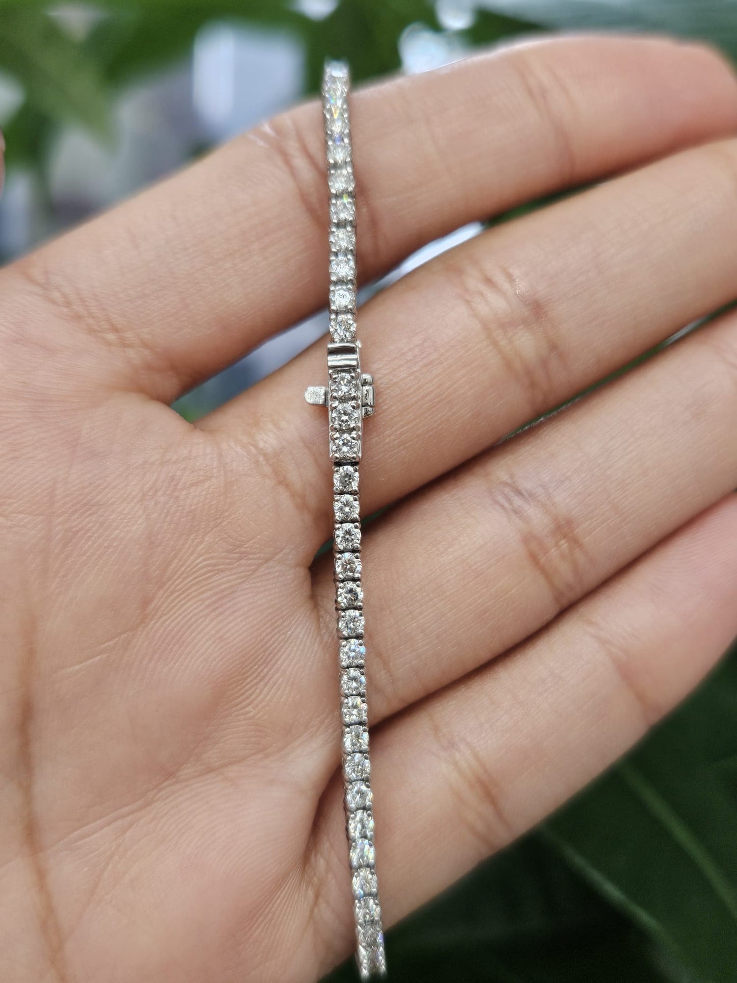 2.35ct 14K White Gold 7" Tennis Bracelet