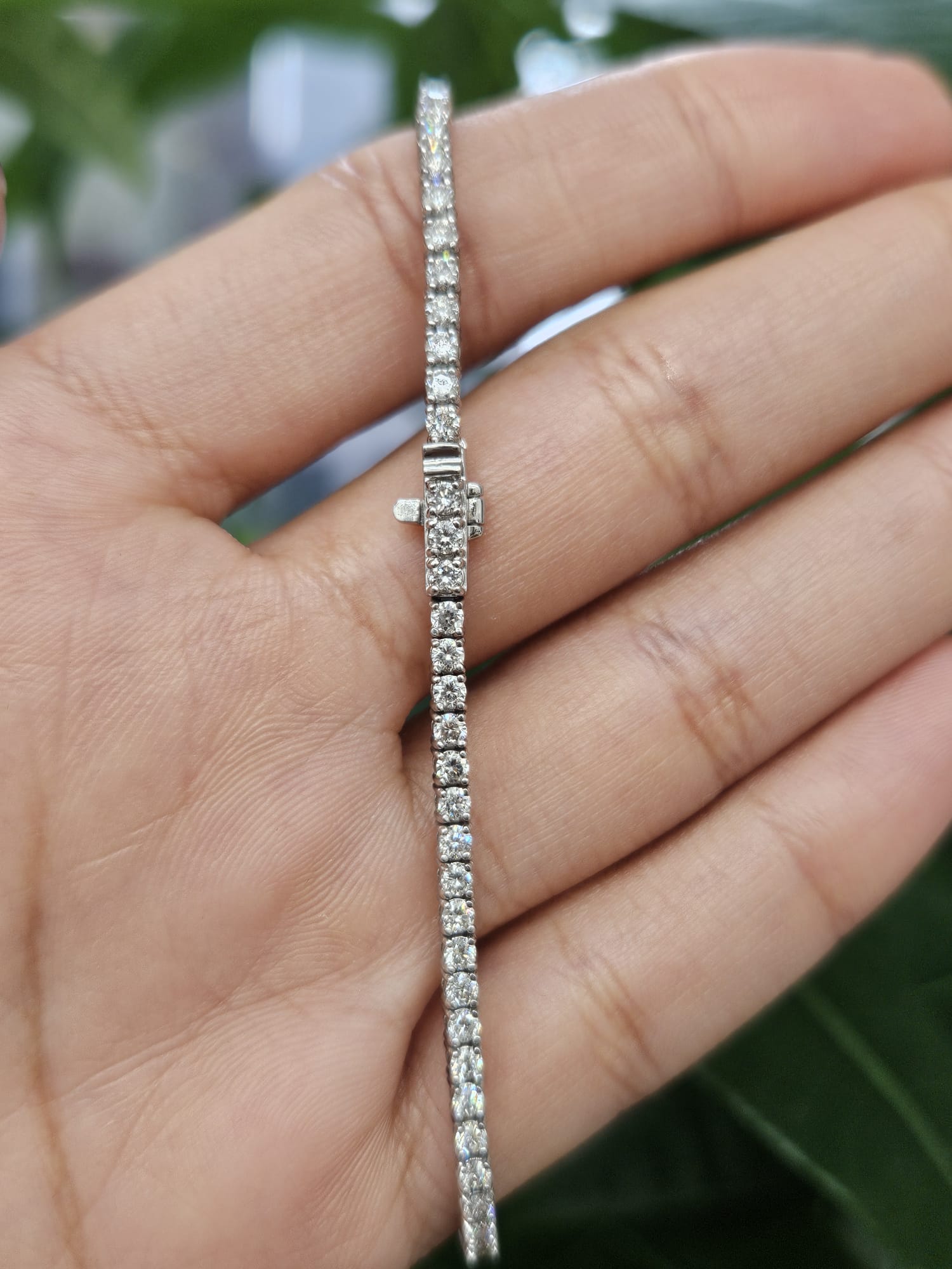 2.35ct 14K White Gold 7" Tennis Bracelet