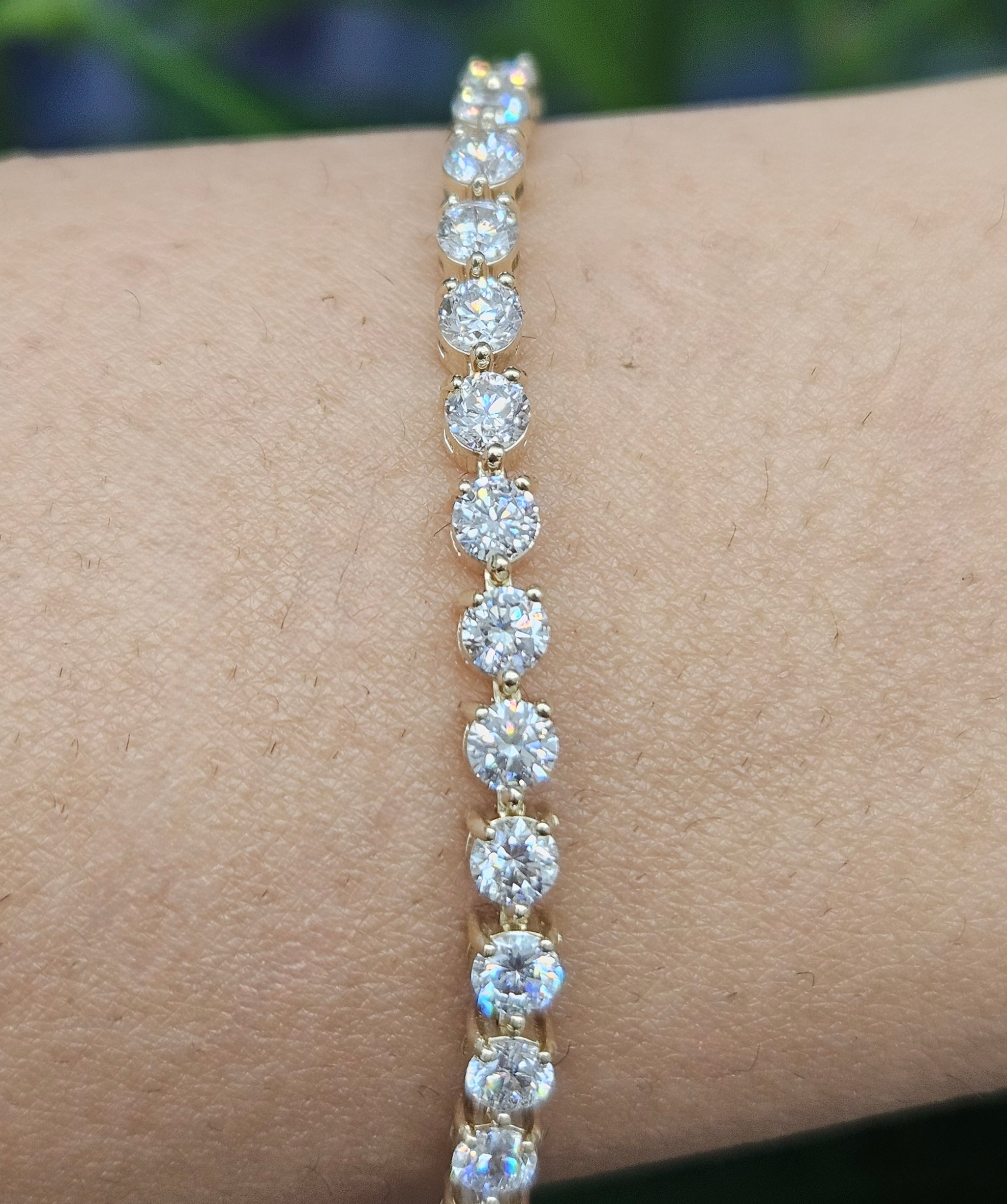 5.6ct 3 Prongs Tennis Bracelet
