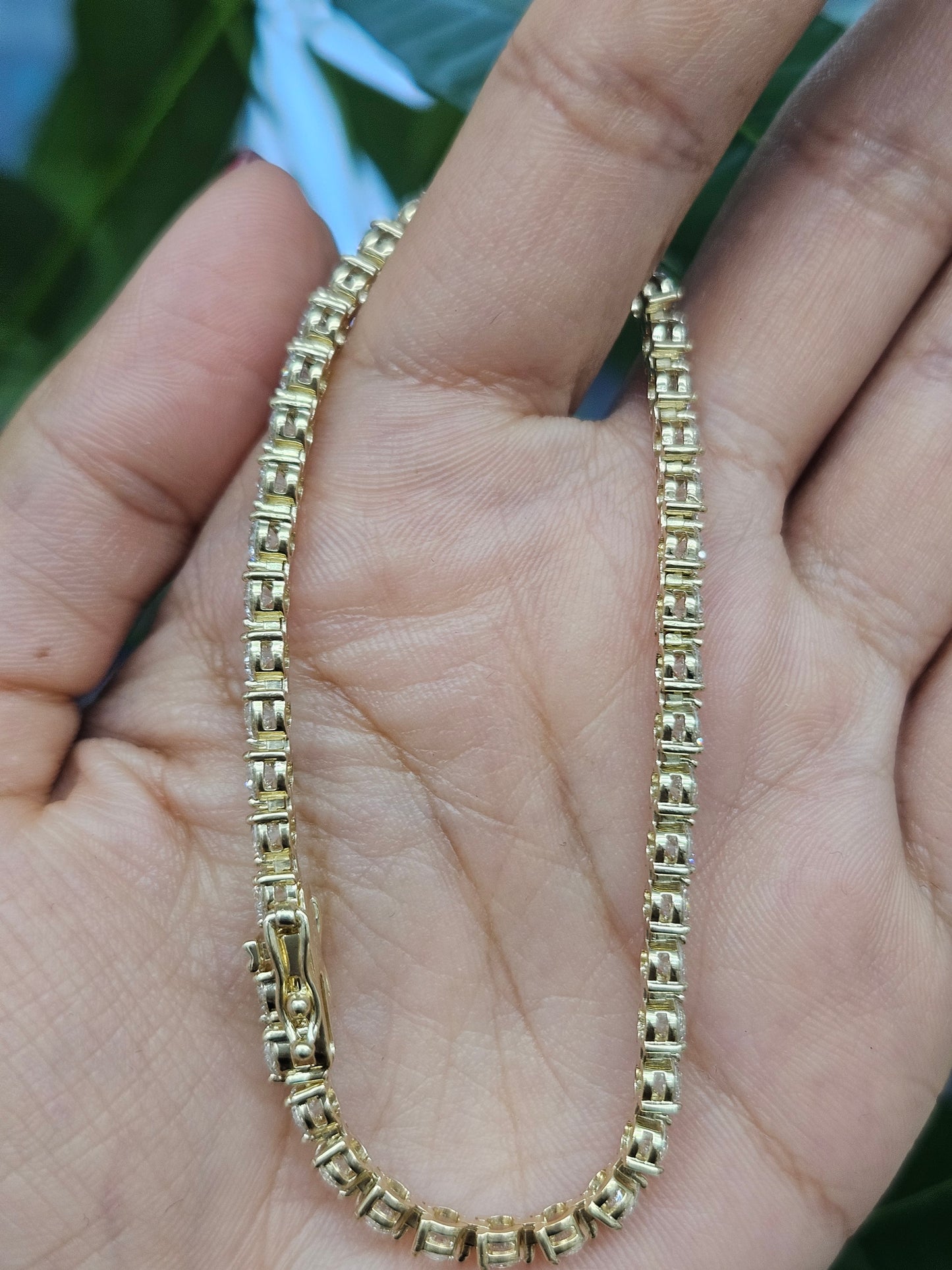 5.6ct 3 Prongs Tennis Bracelet