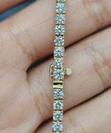 3.92ct 7" Lab Diamond Tennis Bracelet