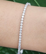 2.35ct 14K White Gold 7" Tennis Bracelet